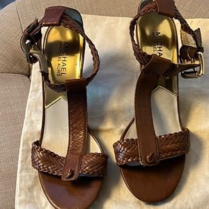 Brown Michael Kors Sandals